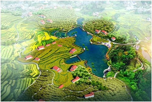 筠連縣石林湖景點建設將于6月底完工，打造旅游新亮點